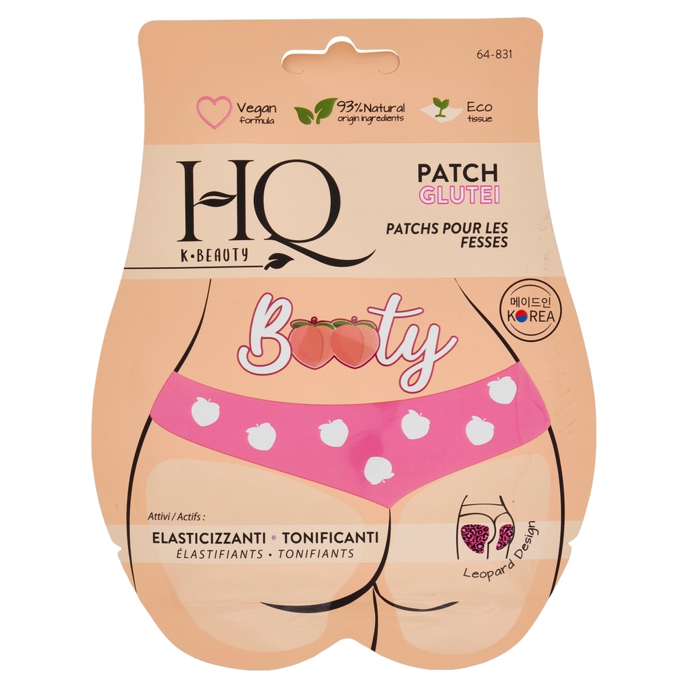 HQ K-Beauty Patch Glutei Booty Attivi: Elasticizzanti - Tonificanti